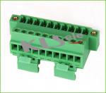 3.81mm Pluggable PCB terminal block With Fixed hole