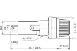 Pane Mount Fuse Holder For Fuse 6.3×30mm