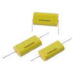 Oval Axial-type Mea-Metallized Ployester Film Capacitor