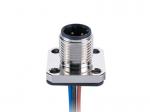 IP67 M12 A-Coding,Soldering male,Flange Panel mount, Automation technology