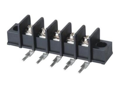 8.25mm with Mount Hole Barrier Terminal Block Right Angle Pin