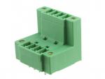 3.50mm & 3.81mm Female Pluggable terminal block Straight Pin With Fixed hole