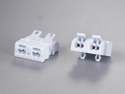 PUSH wire Connector,
1.5mm², 2 poles