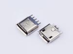 CONN MICRO USB 5P Clip type 0.8mm