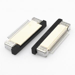 0.5mm ZIF SMT H2.0mm bottom/upper contacts FPC/FFC connector