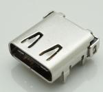 14P DIP+SMD L=10.0mm USB 3.1 type C connector female socket
