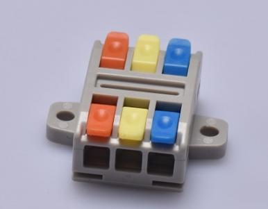 Wire Splice Connectors With fixing hole,28~13AWG,02,03pins